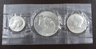 1976-S US Mint Bicentennial Silver Uncirculated 3 Coin Set 40% Ike Kennedy & Qtr