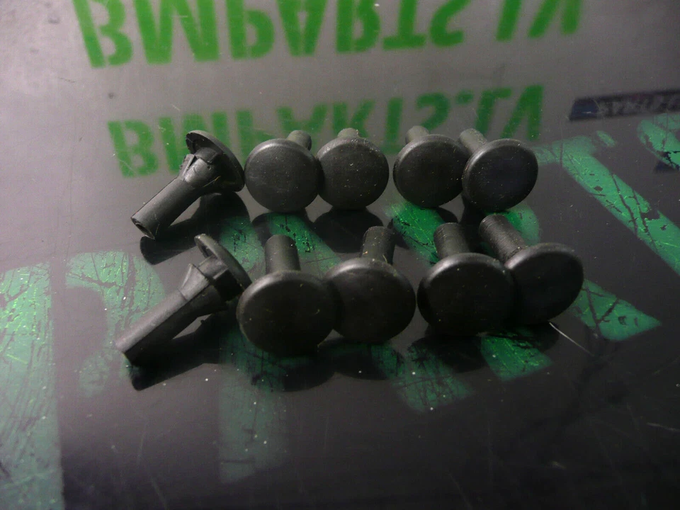 10x NEU BM BMW X3 E83 & LCI X5 E53 ALUMINIUM FUSSPLATTE GUMMI NOPPEN 51717053464 - Bild 1 von 1