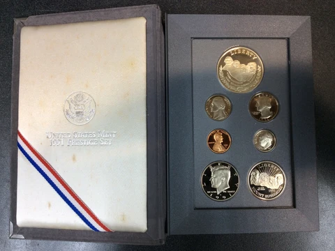 1991 US Mint Prestige Proof Set (74751) Cover