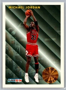 Michael Jordan 1993-94 Fleer League Leaders #224 - Picture 1 of 2