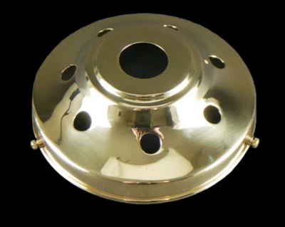 156-160mm Large Brass Gallery for Hanging Light Shades