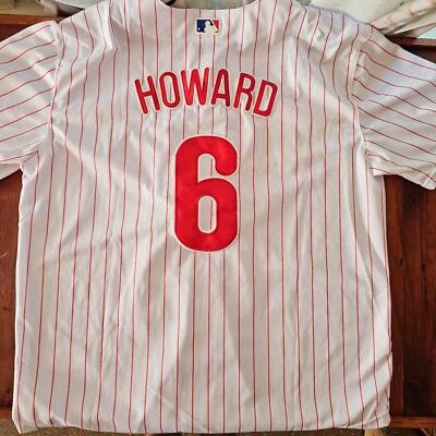 Ryan Howard Philadelphia Phillies Nike MLB camiseta de béisbol local cosida 3XL Foto 1 de 4