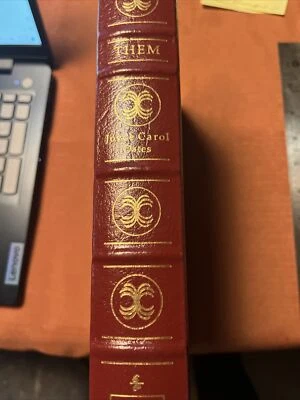 Them, Joyce Carol Oates, Easton Press, Leather Bound, Signed Collector's Edition - Image 1 of 4