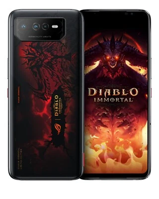 Asus ROG Phone 6 Diablo Immortal Edition Dual-SIM 512GB 16GB RAM 6000mAh LTE NEU - Bild 1 von 4