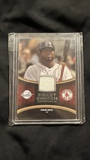 2008 Upper Deck Sweet Spot David Ortiz Swatch Game Used Jersey #SS-DO Red Sox