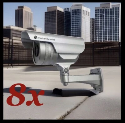 Lot 8 Weather Resistance Security Color Cameras 600TVL 9-22mm PAL Day/Night NEW! - Image 1 of 4