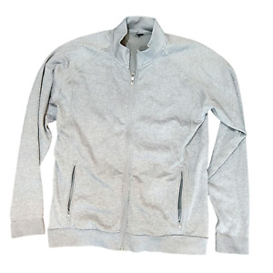 Lululemon Engineered Warmth Jacket Extra Large XL Men's Full Zip Gray Knit Coat