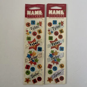 Pegatinas vintage con nombre de prisma Hambly - TYLER - 2 paquetes sin abrir - Imagen 1 de 2