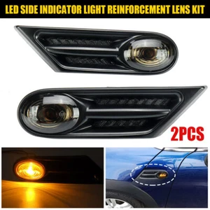 For BMW MINI COOPER R56 R57 Amber Side Indicator Repeater Side Marker Light Lamp - Picture 1 of 10