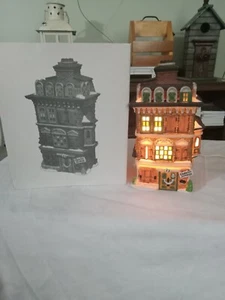 Department 56: Heritage Village “The Flat Of Ebenezer Scrooge  - Picture 1 of 14