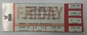 1996 State Farm Evert Cup TENNIS Tournament TICKET Champion: Steffi Graf - Picture 1 of 2