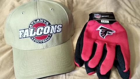 Atlanta Falcons adjustable  new hat And Gloves Cover