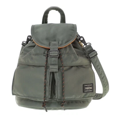 MOCHILA PORTER TANKER y Otros Total 6 Tipos Verde Salvia Nylon Sarga JAPÓN PSL Foto 1 de 4