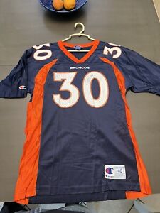 Denver Broncos jersey Terrell Davis vintage Champion size 40 adult medium