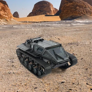 Remote Tank Offroad Crawler for Kids, 2.4G Remote Control Military Vehicle - Picture 1 of 13