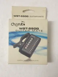 Cherub  WST-550G GUITAR Mate Clip On Tuning Digital Tuner - Picture 1 of 1