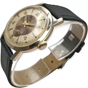Ulysse Anguenot 33mm 1960s Calibre mécanique LEBROCANTHEURE MONTRE VINTAGE WATCH - Photo 1 sur 5