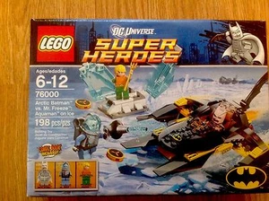 LEGO 6862 DC Universe Super H Arctic Batman vs Mr Freeze Aquaman 6-12 New In Box - Picture 1 of 2