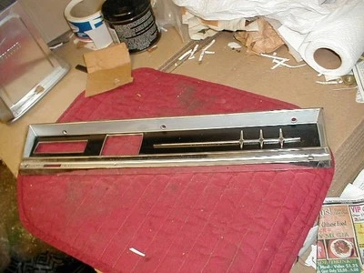 NOS MOPAR 1965 FURY SPORT FURY RADIO DELETE BEZEL - Image 1 of 4