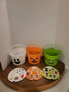 3 - 2022 Mcdonald's Happy Meal Boo Buckets - Picture 1 of 2