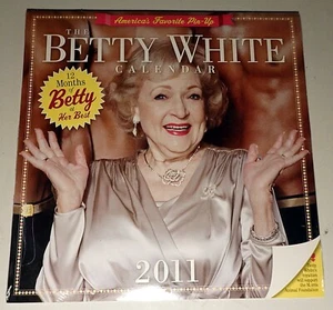 NEW 2011 Betty White Calendar Factory Sealed - Picture 1 of 3
