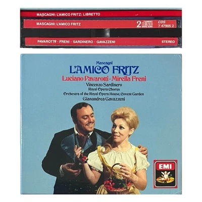 Pietro Mascagni L’Amico Fritz Opera (CD, 1969) Pavarotti/Freni - NEW SEALED Foto 1 de 4