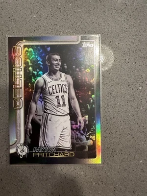 2025-26 Topps Flagship - Payton Pritchard #4 - Blackout - Image 1 of 2