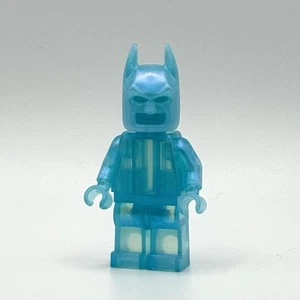 LEGO DC Minifigure - Trans Satin Light Blue Batman Mono (Unreleased Color) - Picture 1 of 3