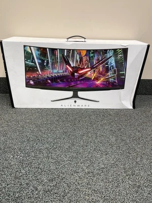 Monitor curvo para juegos Alienware AW3423DW 34,18 pulgadas Quantom Dot-OLED 1800R Displ Foto 1 de 3