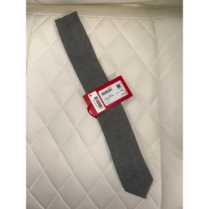 Hugo Boss Dunkelgraue Wollkrawatte Modern Krawatte Business Freizeit Neu - Bild 1 von 3