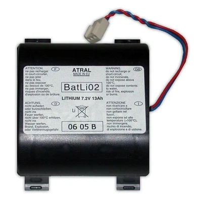 LOGISTY HAGER BATTERIA AL LITIO 7,2V 13AH BATLI02 PER RIPETITORI DI SEGNALI