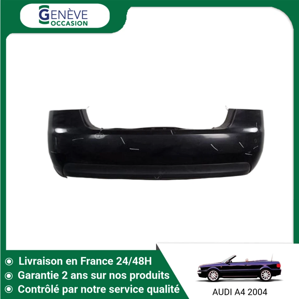 🇫🇷 PARE-CHOC ARRIER AUDI A4 ➤8H0807303A ♻️ - Photo 1/1