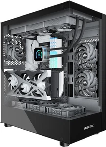 K2 PC Case, Computer Case 360MM RAD Support, Type-C Black ATX Case for PC, Fu... - Picture 1 of 7