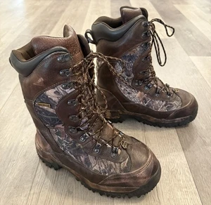Cabelas Men’s Camo Inferno Insulated Waterproof Hunting Boots - Size 8D - Picture 1 of 7