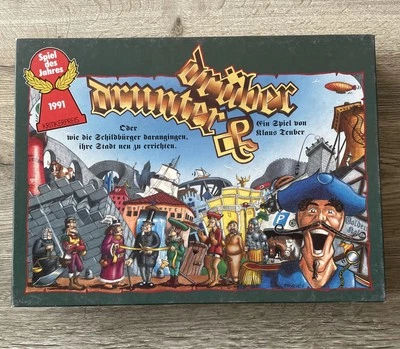 Drunter & Drüber Hans im Glück Brettspiel Spiel des Jahres 1991 Zustand Sehr Gut - Bild 1 von 4