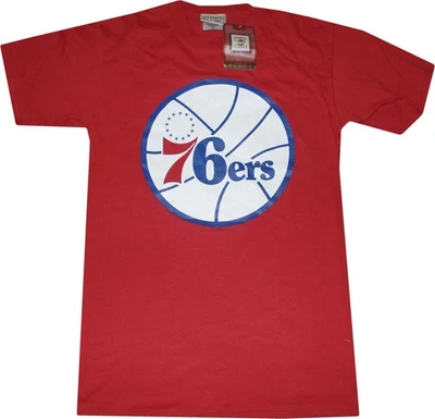 Camiseta Philadelphia 76ers Julius Erving Logo Retro Majestuosa Nuevas Etiquetas Mediana Foto 1 de 4