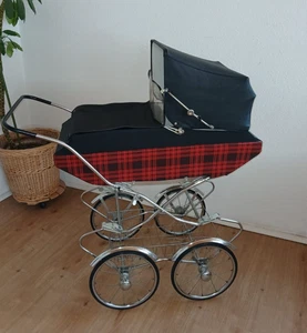 Nostalgie Puppenwagen Vintage 60er Jahre Reborn Retro antik - Versand! - Bild 1 von 8