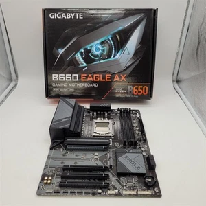GIGABYTE B650 Eagle AX AM5 LGA 1718 AMD B650 ATX, DDR5 -NOT WORKING- - Picture 1 of 8