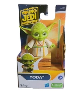 Disney Star Wars Young Jedi Adventures Yoda Figure NIB - Picture 1 of 2