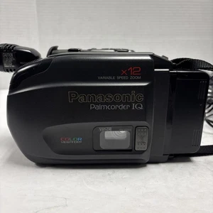 Panasonic Palmcorder IQ PV-IQ325D VHS-C Camcorder Bundle Power Cord UNTESTED - Picture 1 of 6