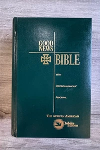 Good News Bible W/Deuterocanonicals The African American Jubilee Edition EUC - Foto 1 di 10