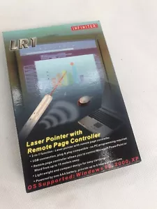 Laser Pointer With Remote Page Controller New Boxed Perfect Condition - Picture 1 of 8