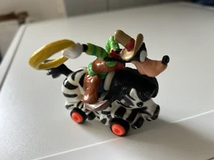 Disney SAFARI RACER : Gaucho GOOFY auf Zebra BRONCO BUSTER RACER Bullyland CE - Bild 1 von 3