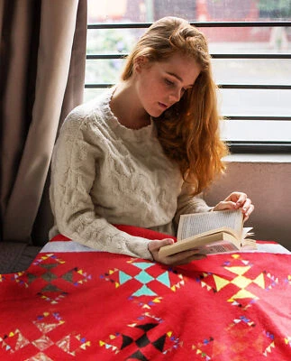 Traditional Shoo Fly variation - FINISHED QUILT - Masculine Quilt - Mini Details - Image 1 of 4