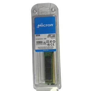 Micron 32GB DDR4-2666 ECC UDIMM VLP 2Rx8 Memory Module Ram MTA18ADF4G72AZ-2G6B2 - Picture 1 of 2