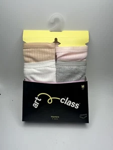 Bragas hipster de algodón suave (5PK) clase de arte nuevas con etiquetas para niñas talla M (8) - Imagen 1 de 2