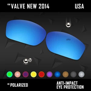 Anti Scratch Polarized Replacement Lenses for-Oakley Valve New 2014 Options - Picture 1 of 20