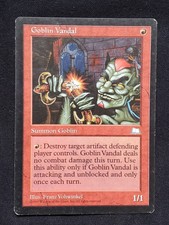 Magic the gathering - MTG - Goblin Vandal - Weatherlight
