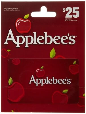 Tarjeta de regalo Applebee's de US$25 - ¡Envío a direcciones de EE. UU.! - ¡Tu mejor opción de regalo! Foto 1 de 3