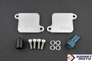 PAIR Valve Removal kit with Block Off plates Suzuki GSXR 1000 2009-2016 - Picture 1 of 2